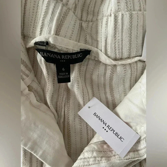 Banana Republic Linen-Blend Paperbag Short - Picture 5 of 13